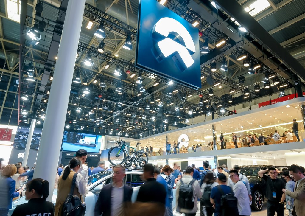 红衣大叔带你看一下 2024北京车展 蔚来，小鹏，理想的展台